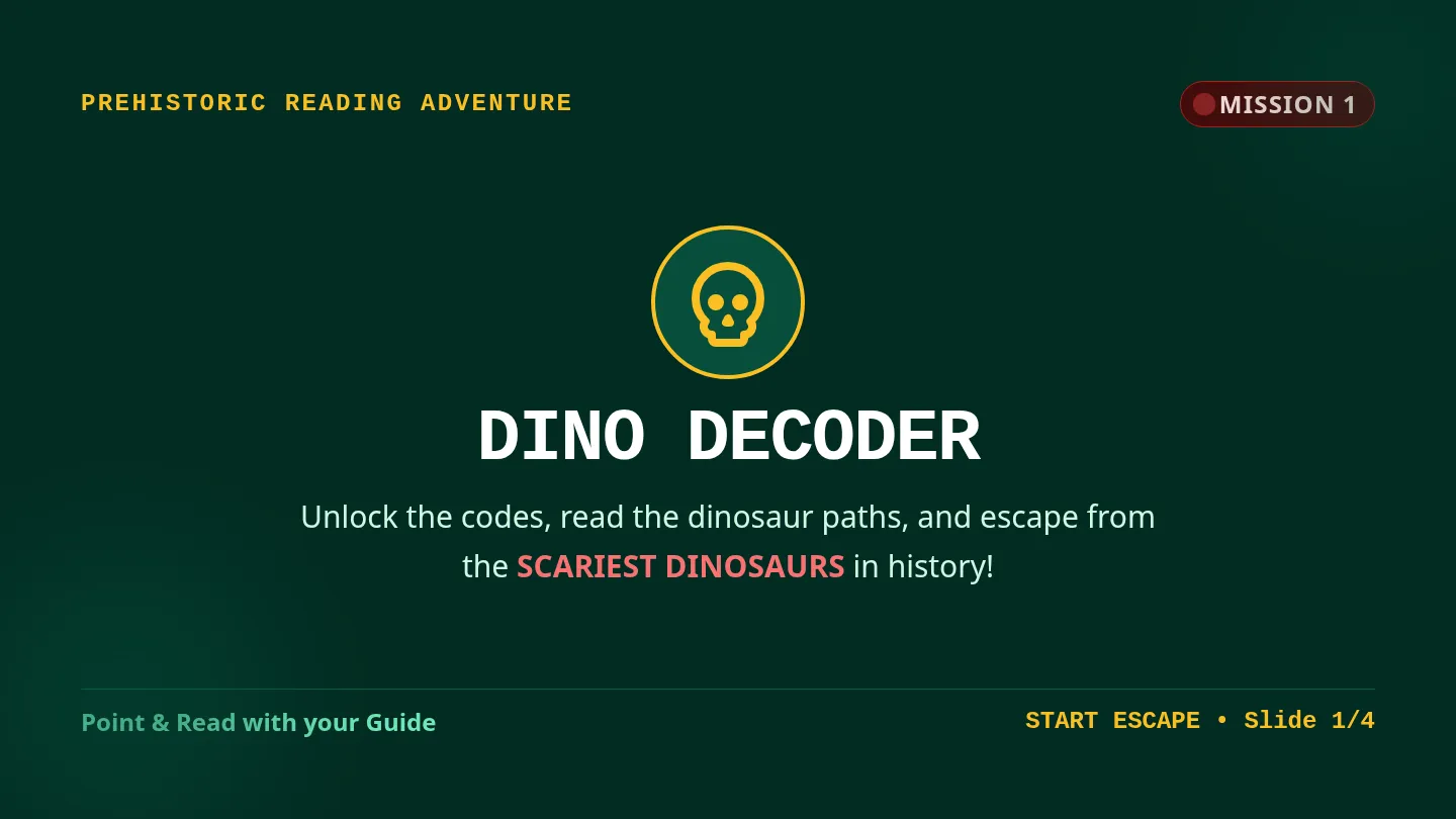 Dino Decoder Slides