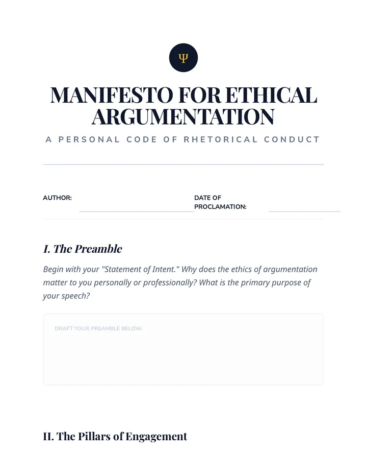Manifesto Drafting Guide