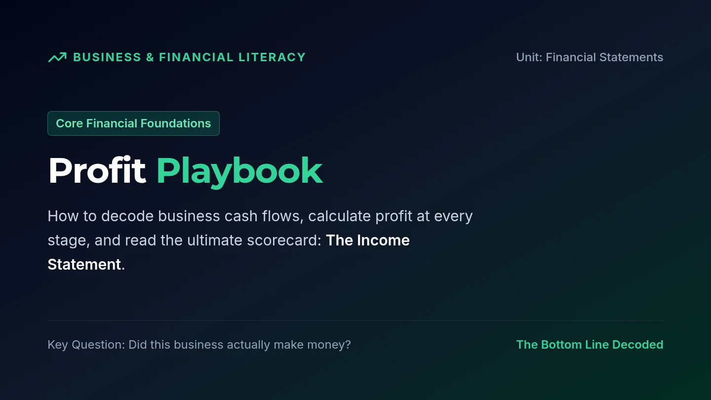 Profit Playbook Slides