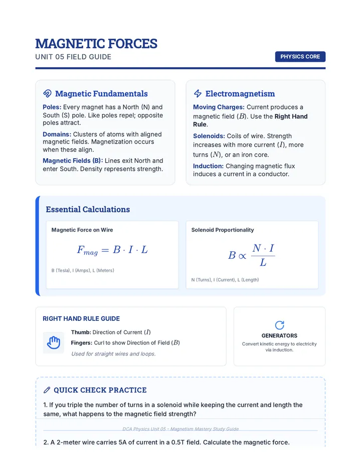 Field Guide Study Resource