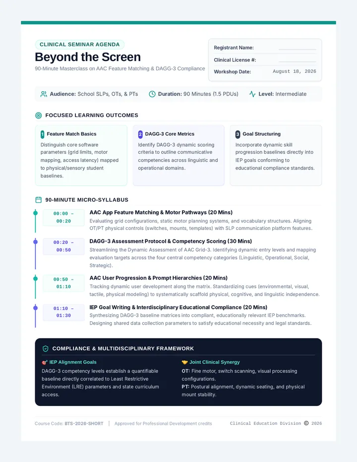 Beyond the Screen Agenda