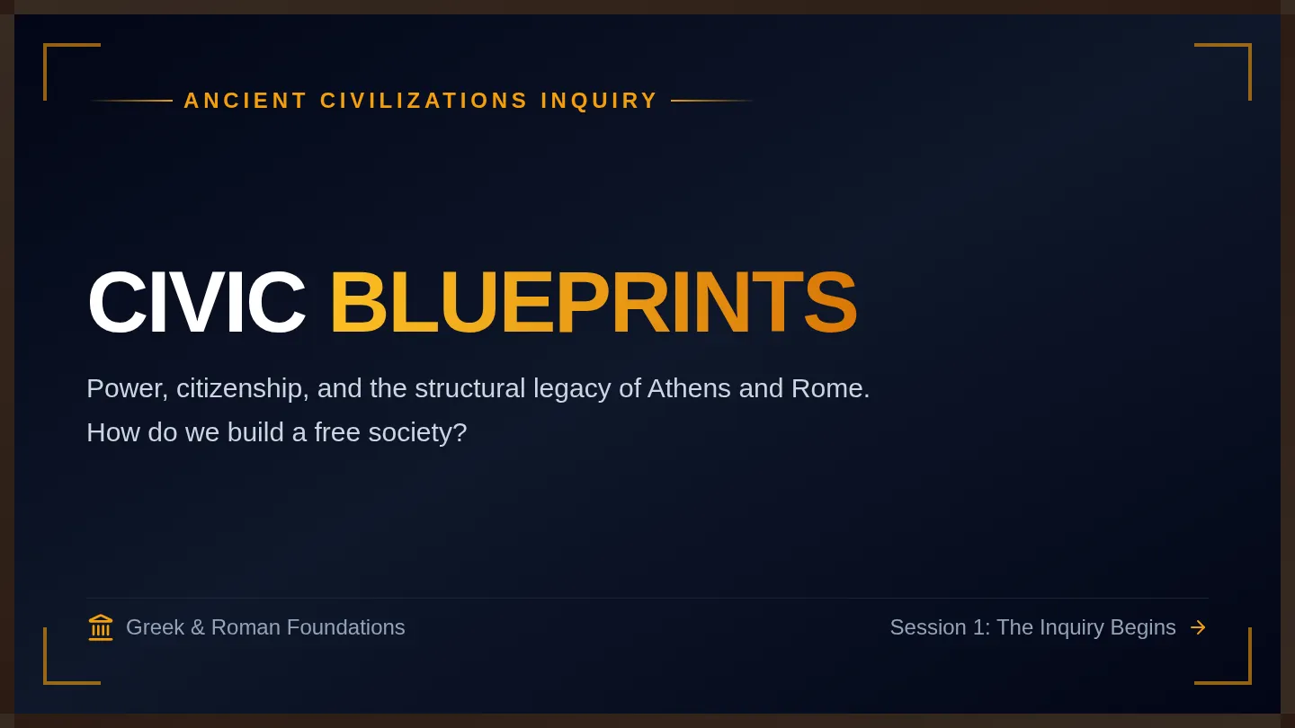 Civic Blueprints Slides