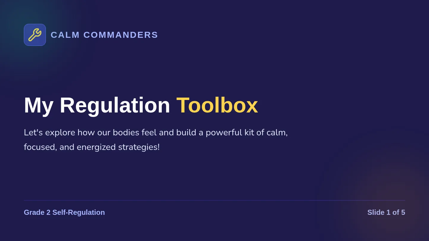 Regulation Toolbox Slides