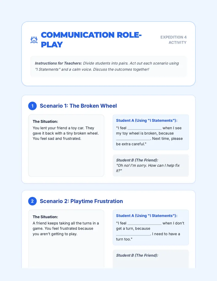 Effective Communication Script