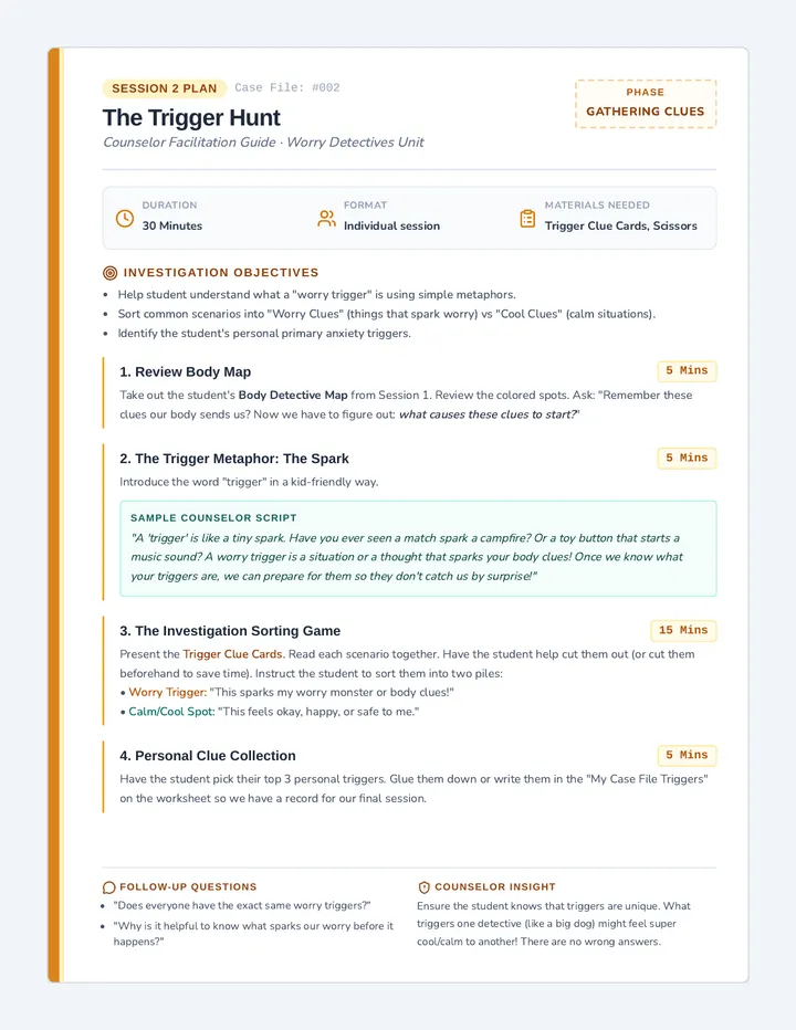 Trigger Hunt Educator Guide