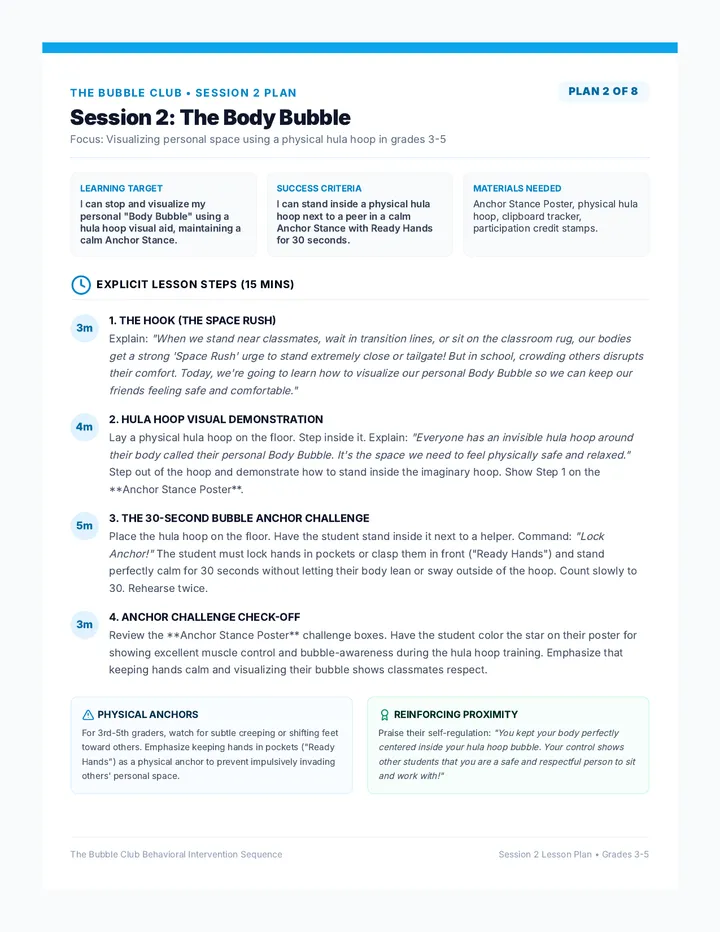 Ready Hands Lesson Plan