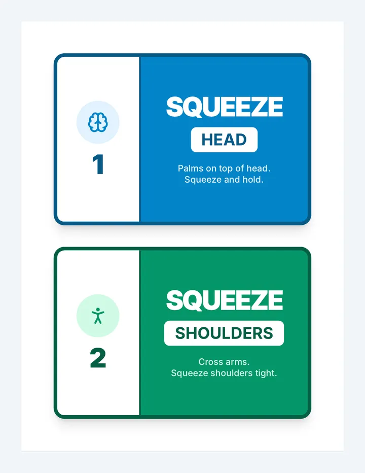 Squeeze Routine Cards