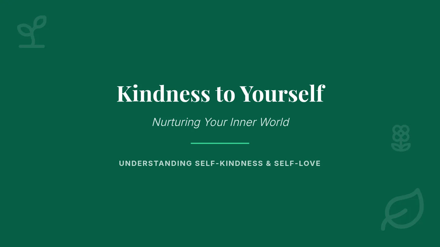 Kindness Slide Deck