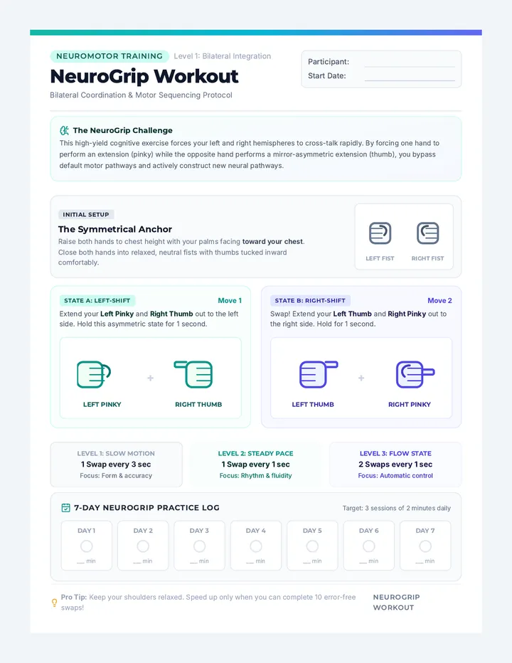 NeuroGrip Workout Handout