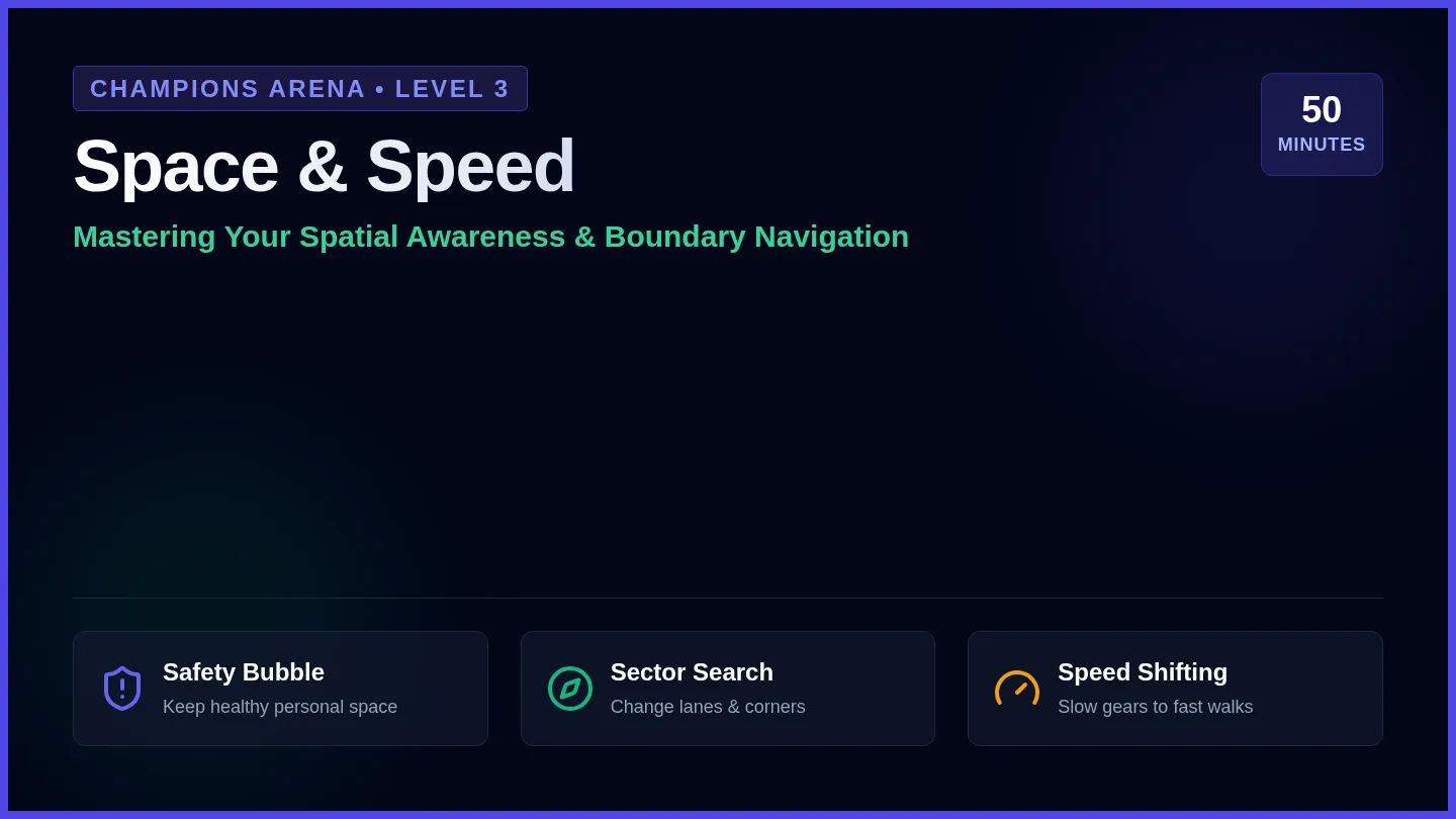 Space and Speed Visual Slides
