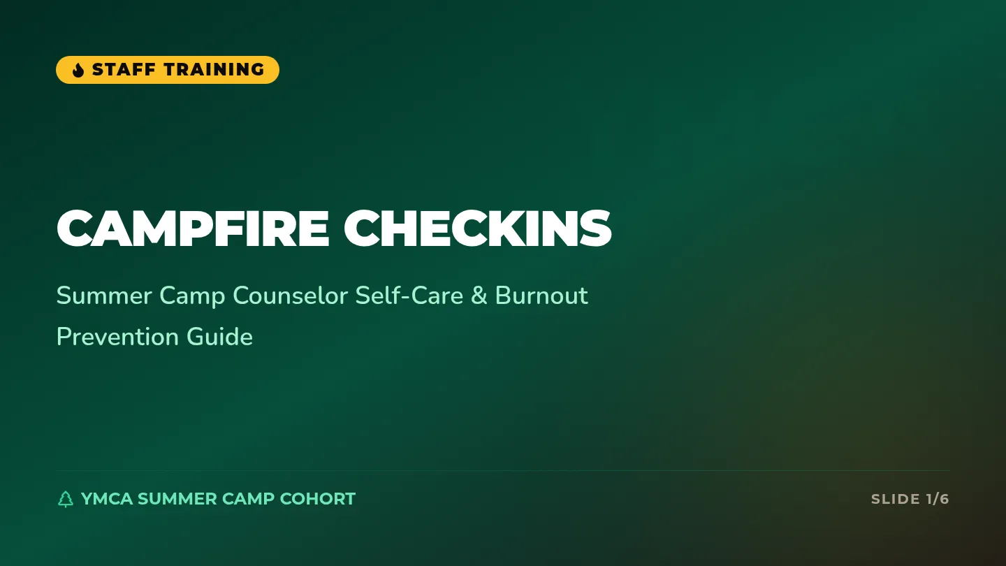 Burnout Survival Slides