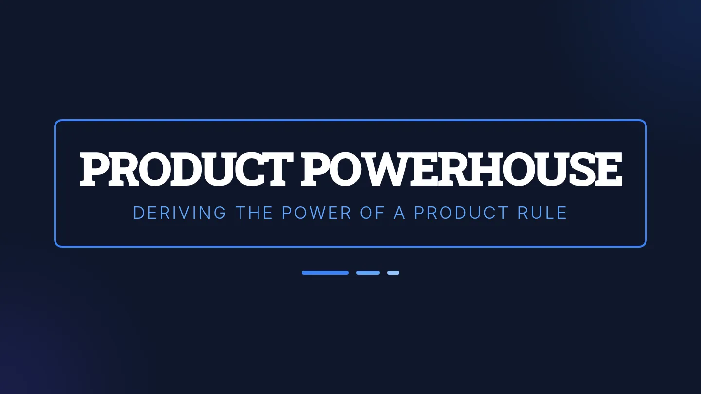 Product Powerhouse Slides