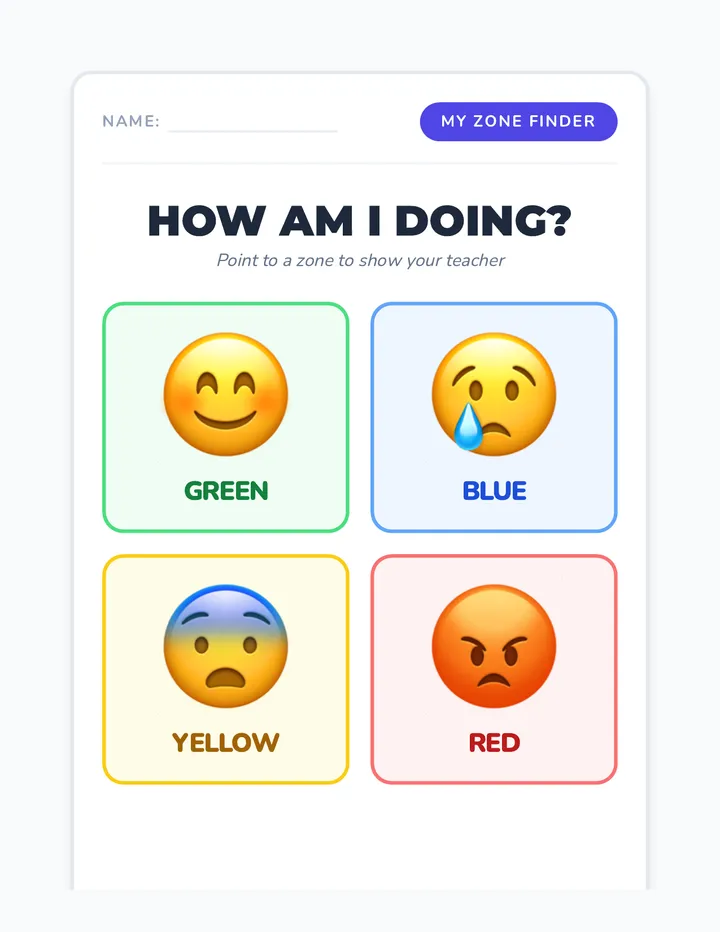 Feelings Finder Board