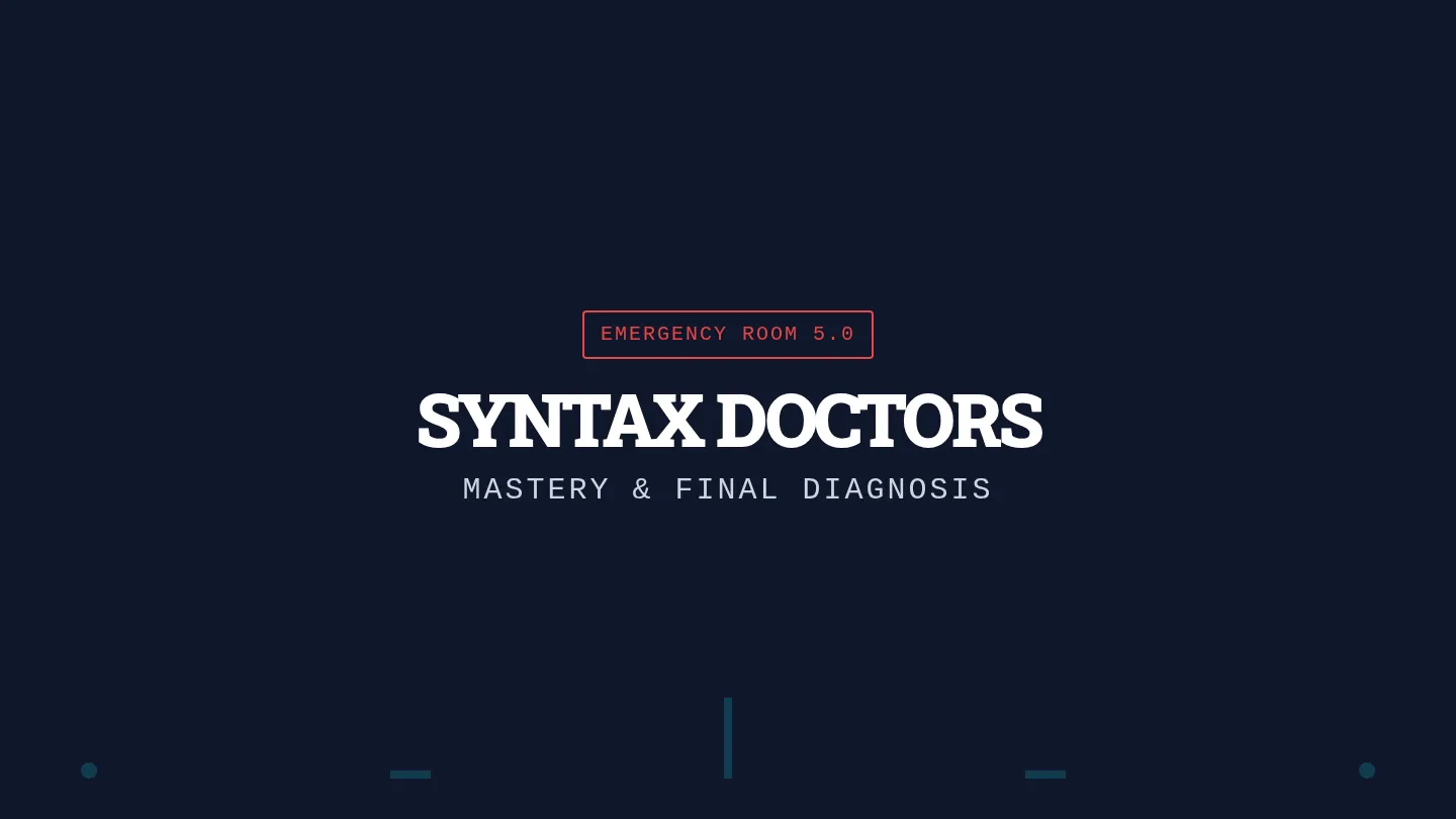 Syntax Doctor Slides
