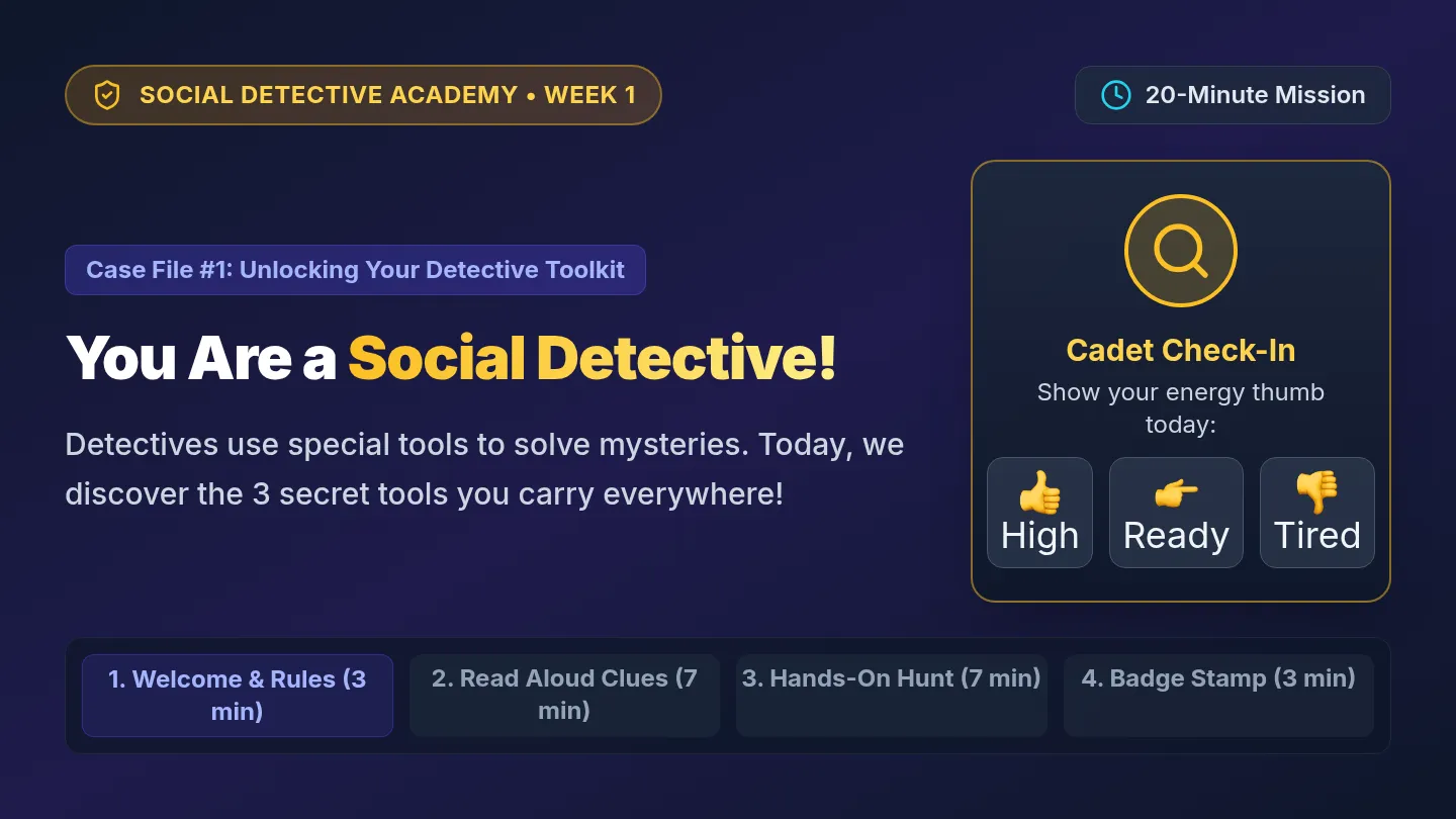Week One Clue Slides