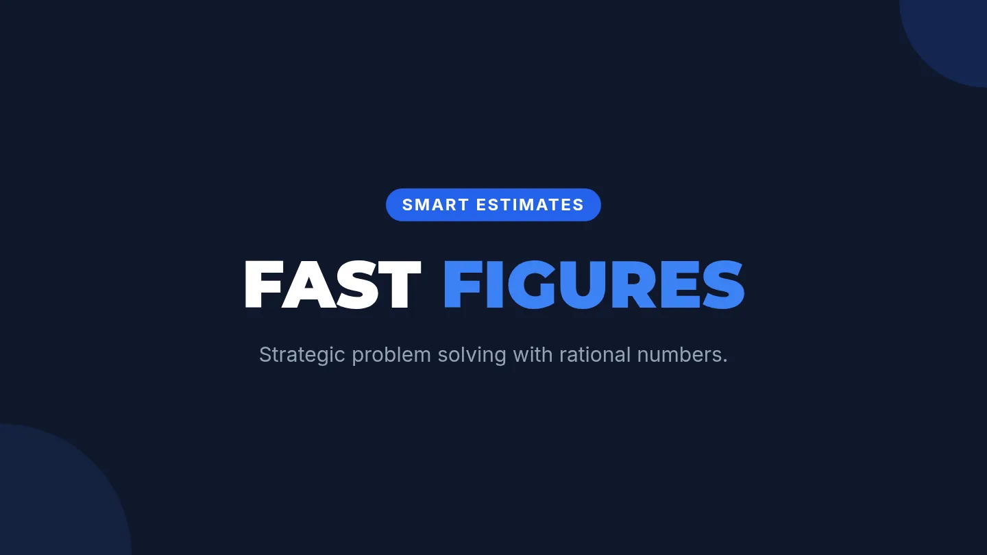 Fast Figures Slides