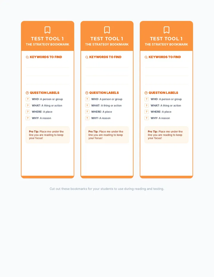 Test Strategy Bookmarks