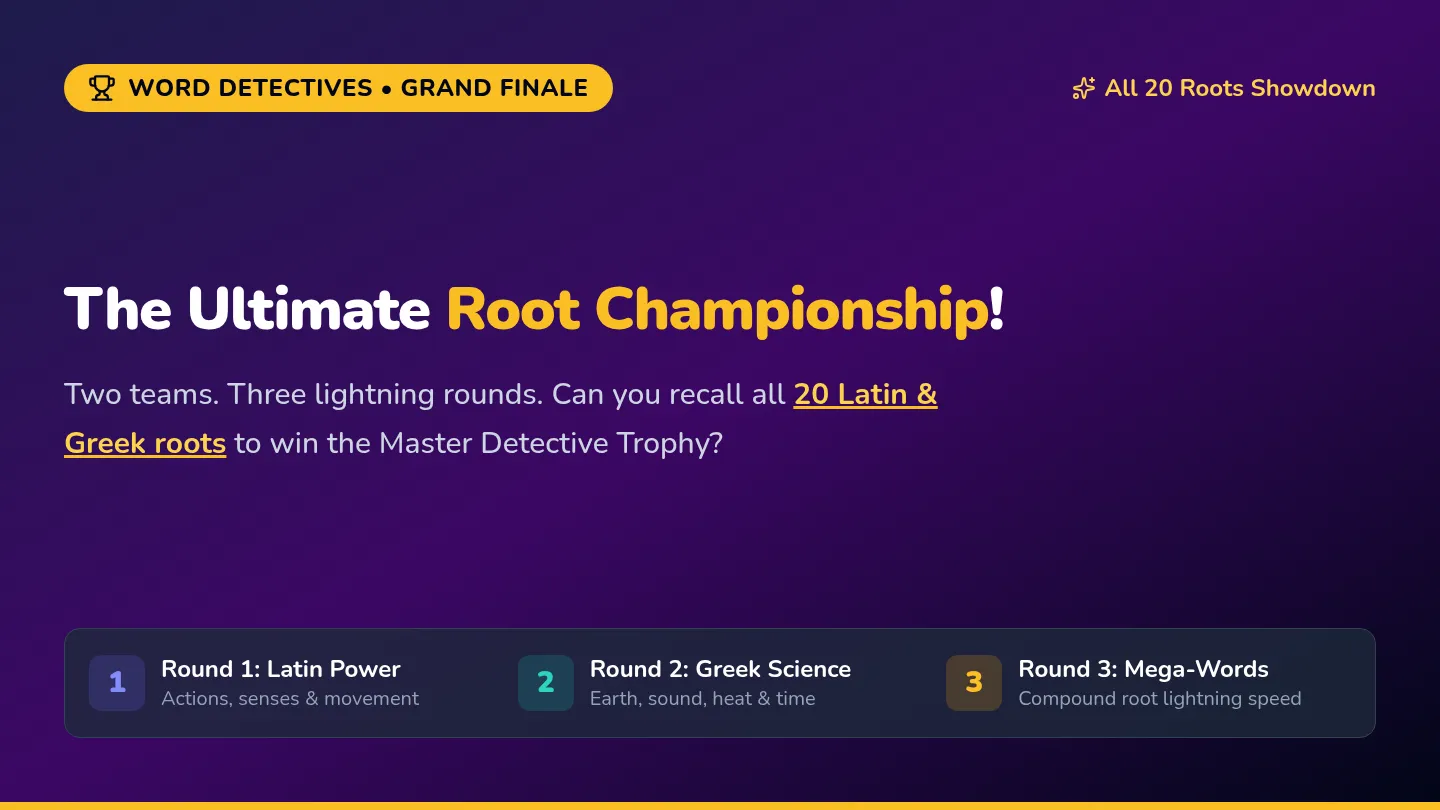 Root Championship Slides