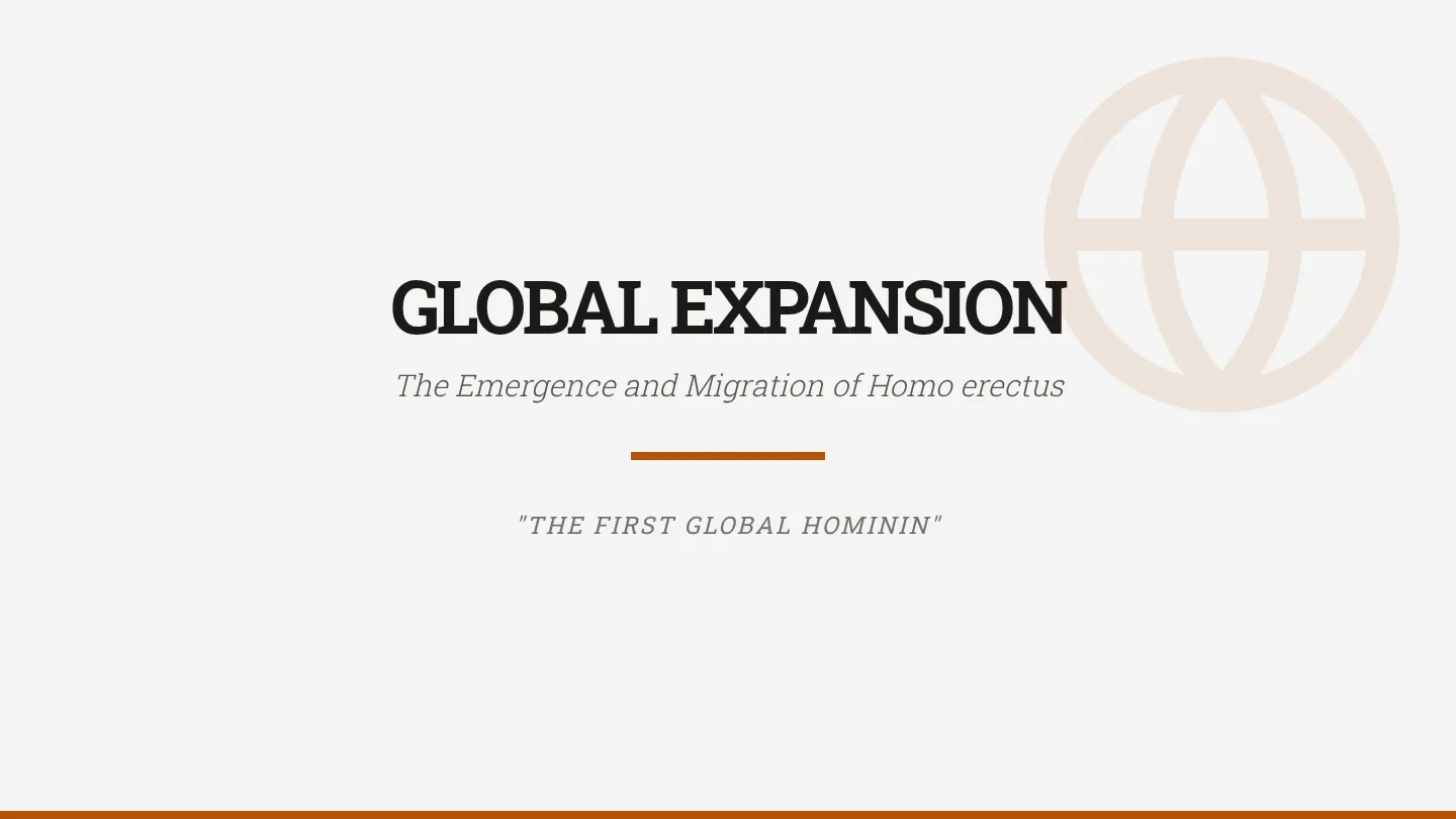 Global Expansion Slides