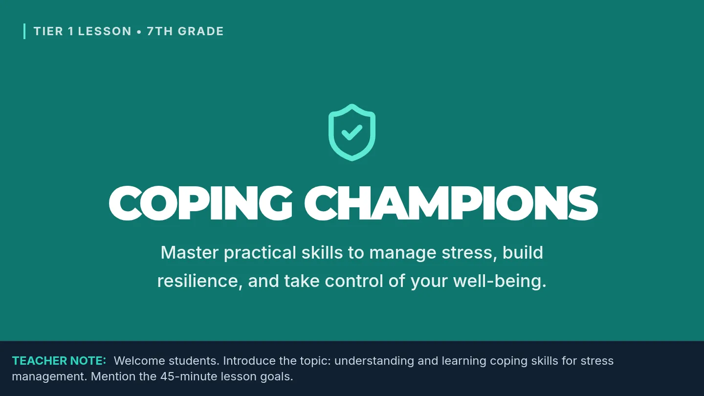 Coping Champions Slides