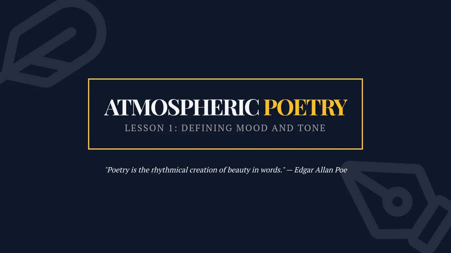 Atmosphere Intro Slides