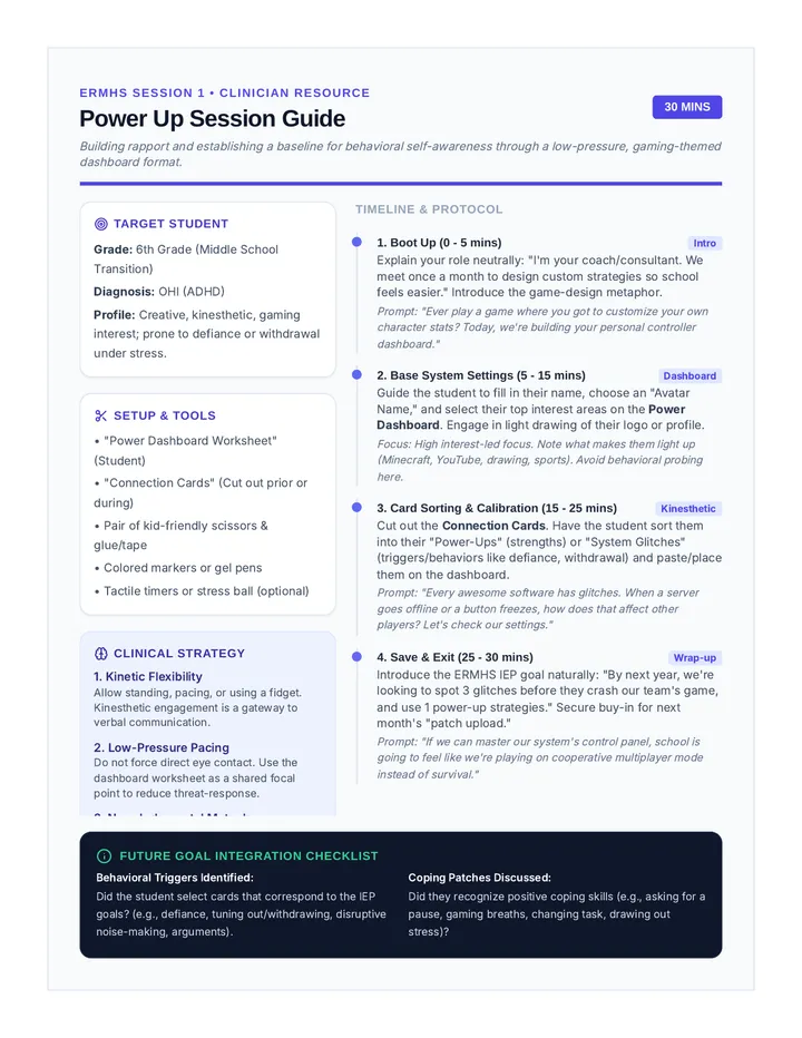 Power Up Facilitation Guide