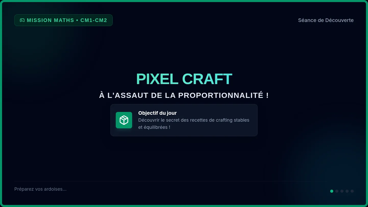 Pixel Craft Diaporama Découverte