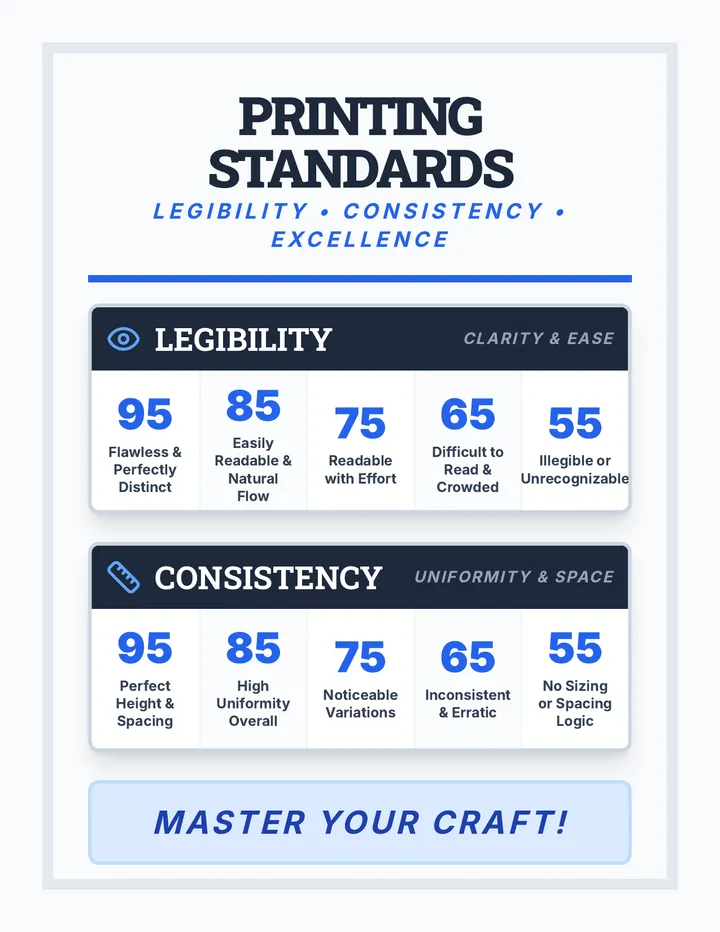 Printing Proficiency Poster