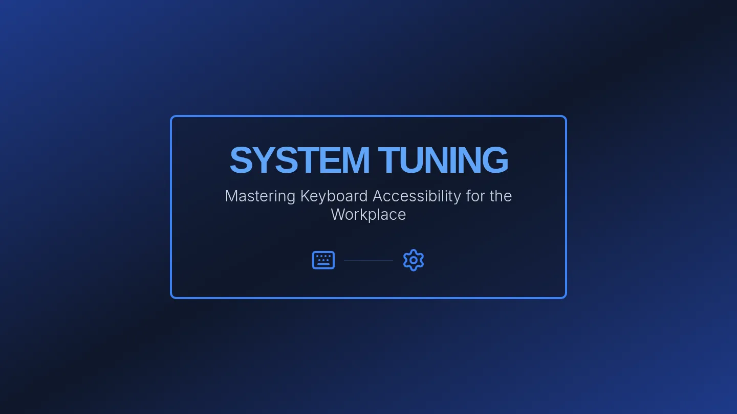 System Tuning Slides