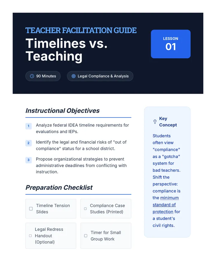 Timeline Facilitation Guide