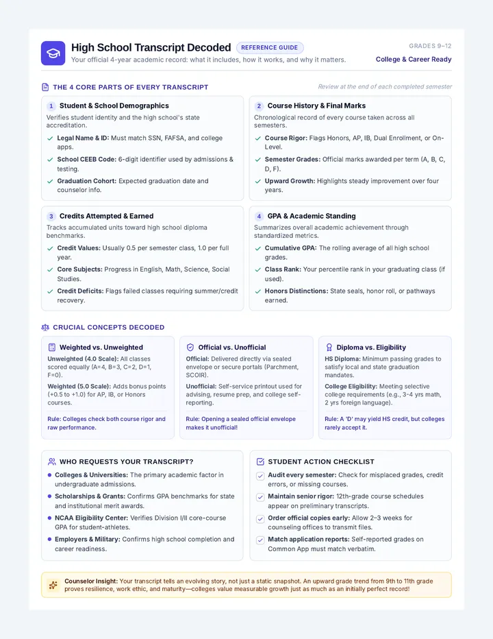 Transcript Decoder Guide