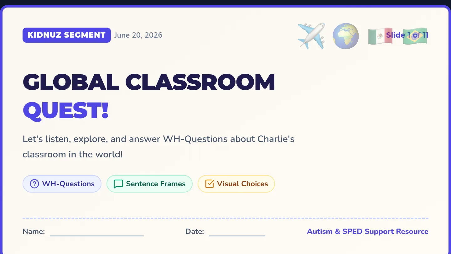 Global Classroom Slides