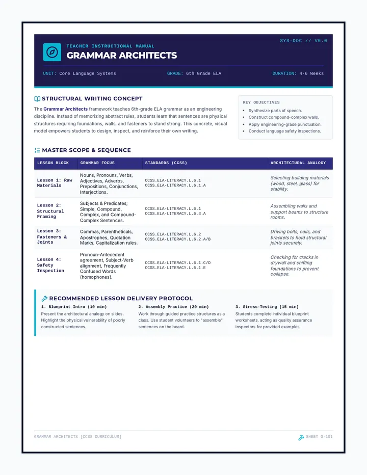 Architects Master Guide
