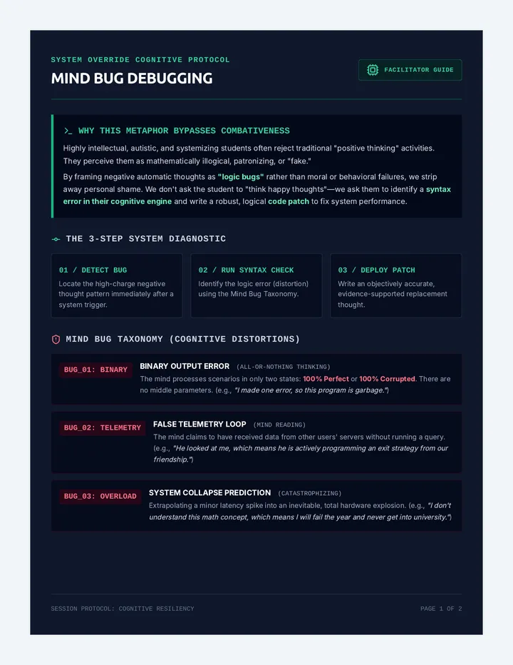 Bug Hunter Teacher Guide