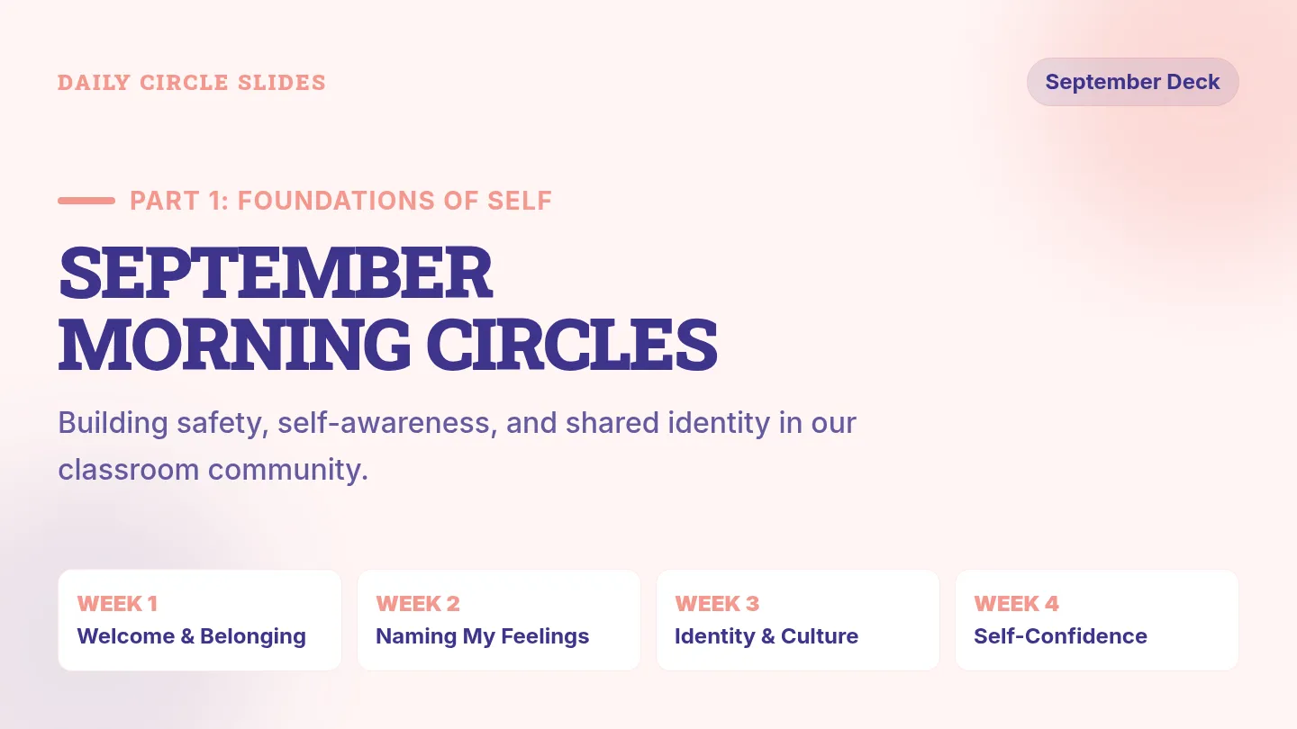 September Circle Slides