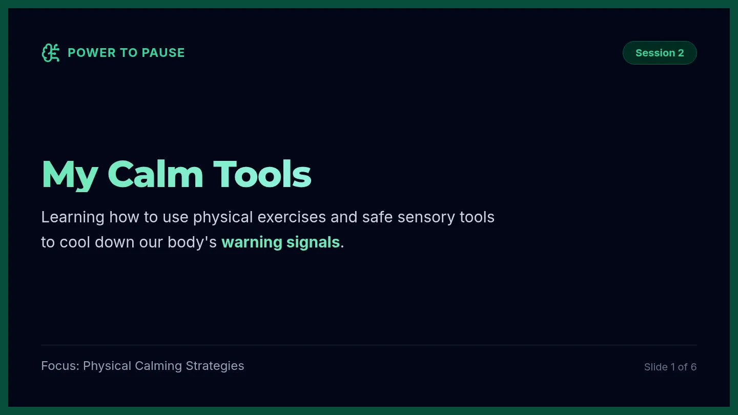 Calm Tools Slides