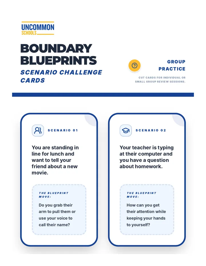Boundary Blueprint Cards