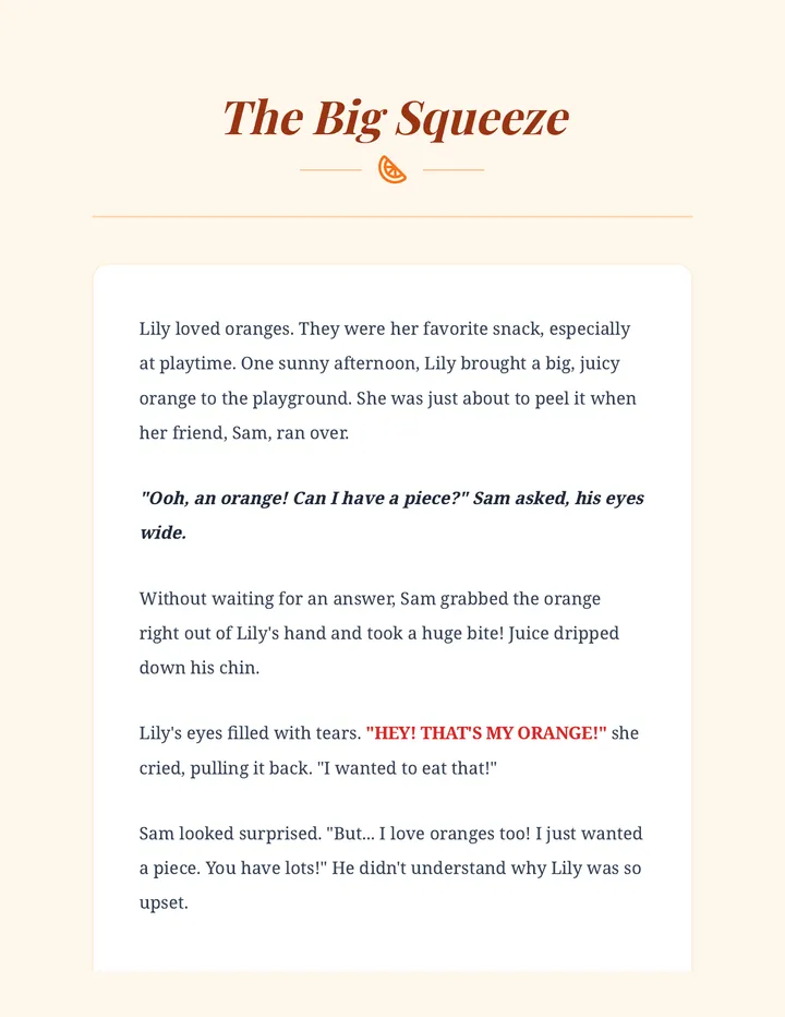 The Big Squeeze Reading