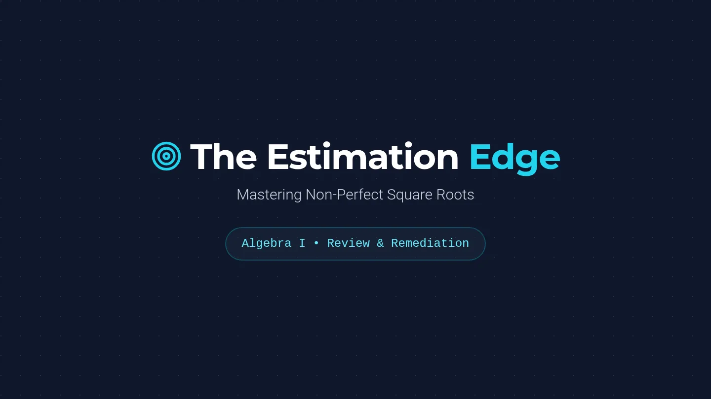 Estimation Edge Slides