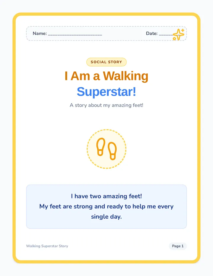 Walking Superstar Story