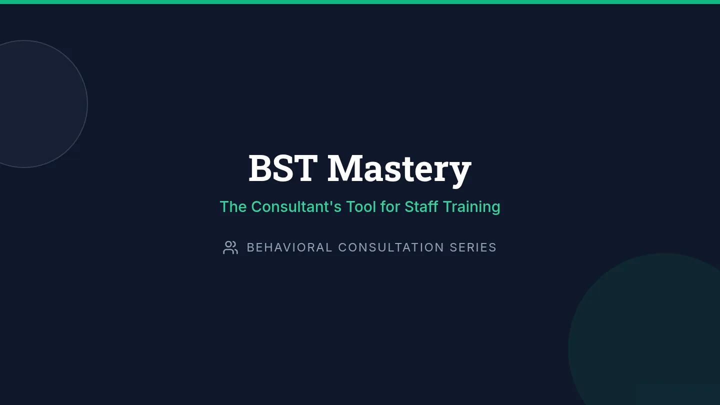 BST Mastery Slides