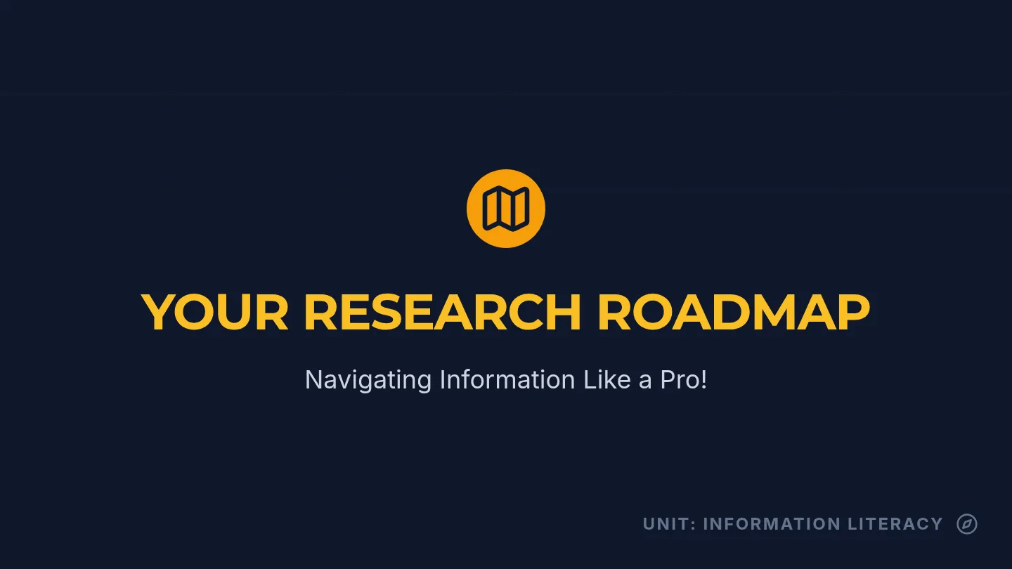 Research Roadmap Slides
