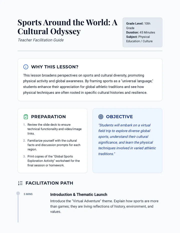 Odyssey Facilitation Guide