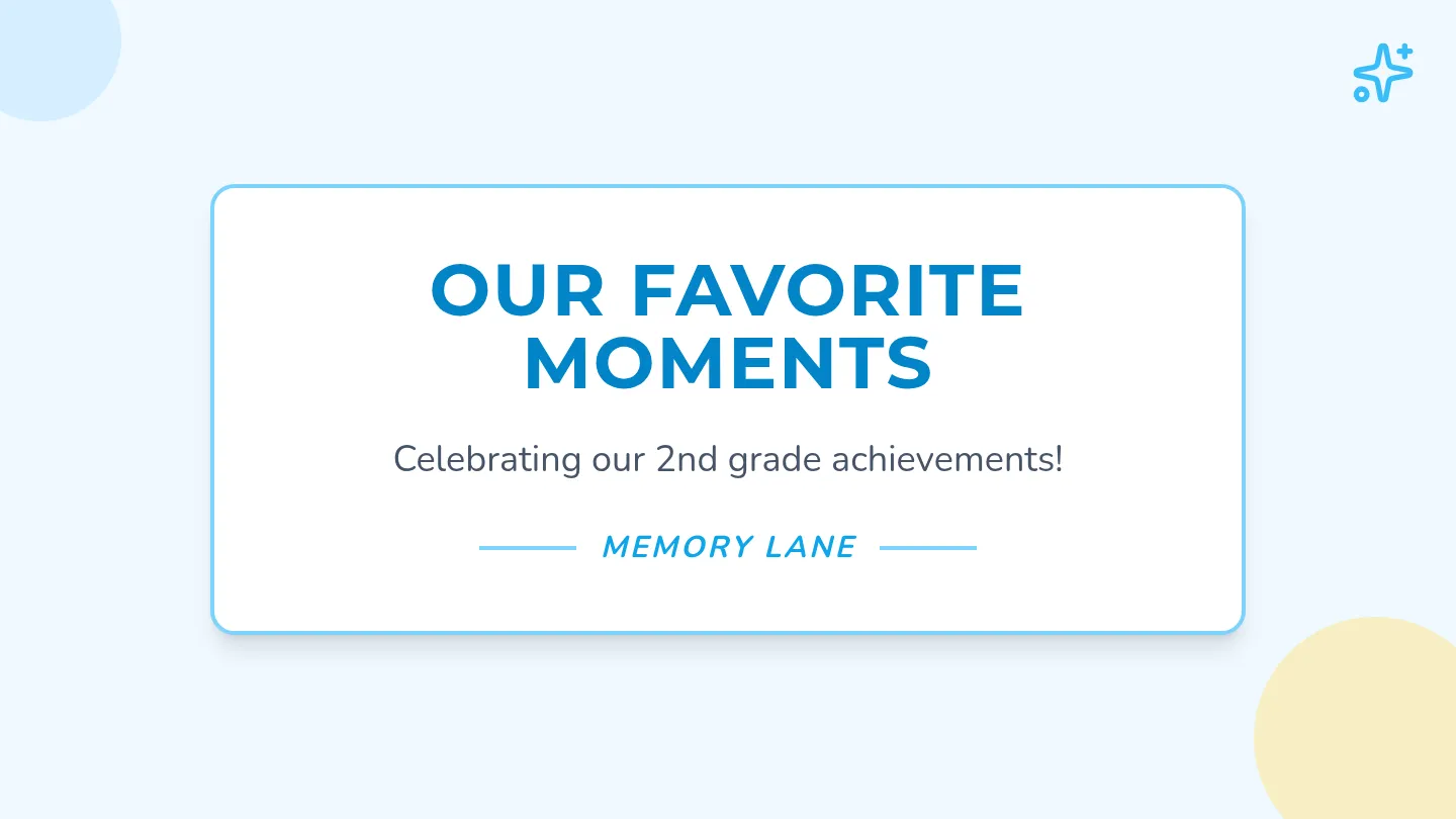 Memory Lane Slides