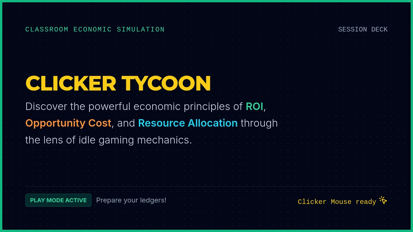 Clicker Tycoon Slides
