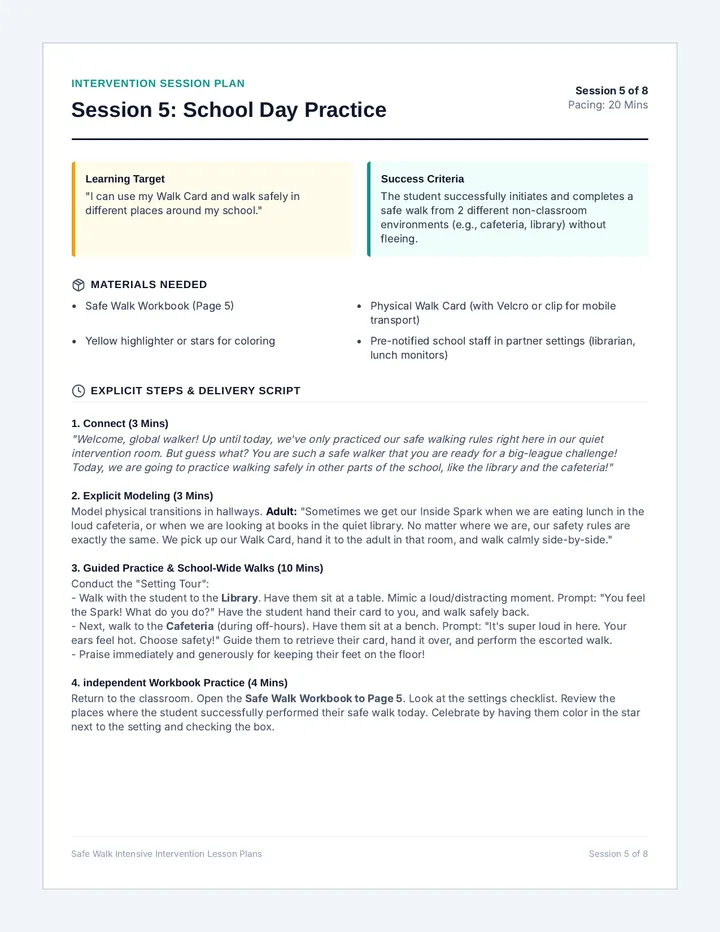 Session 5 Lesson Plan