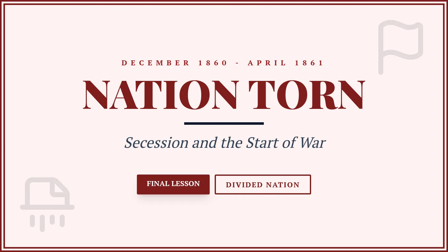 Nation Torn Slides