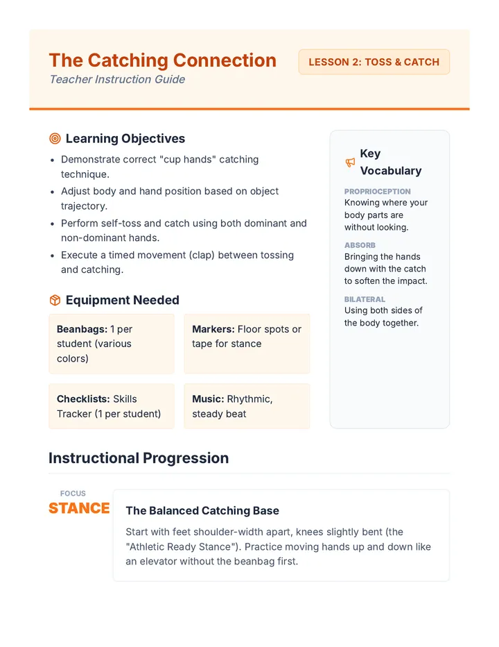 Catching Connection Teacher Guide