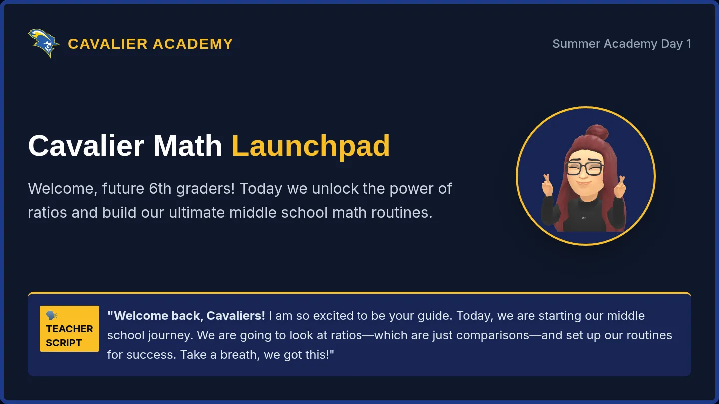Math Launchpad Slides