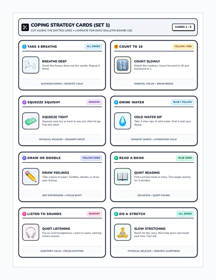 Coping Strategy Cards